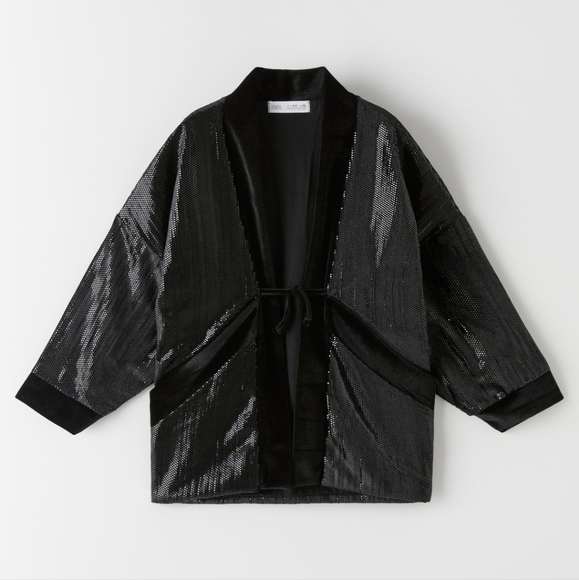 Nwt Zara girl Kimono - Picture 1 of 4